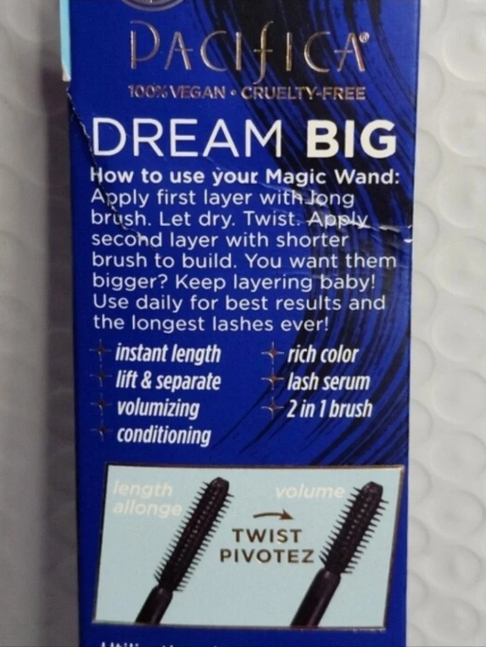 Pacifica Dream Big Mascara In Black Magic
